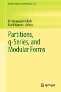 Cover-Bild zum Titel 'Partitions, q-Series, and Modular Forms' von ''