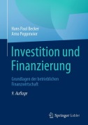 Cover-Bild zum Titel 'Investition und Finanzierung' von 'Hans Paul Becker, Arno Peppmeier'