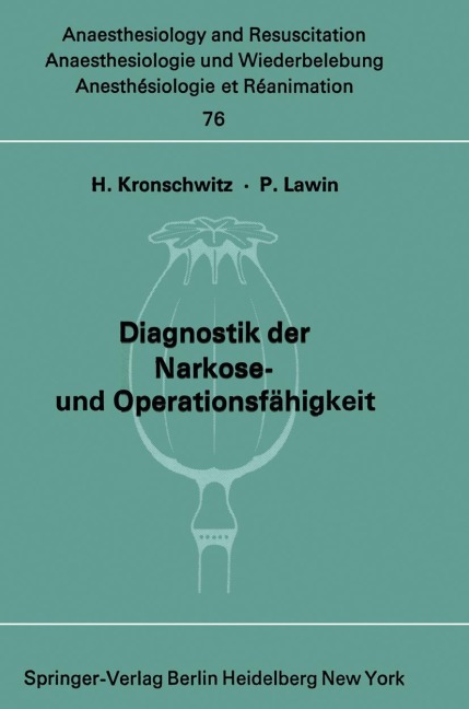 Diagnostik der Narkose- und Operationsfähigkeit - 