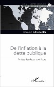 Cover-Bild zum Titel 'De l'inflation à la dette publique' von 'Bernard Schwengler'