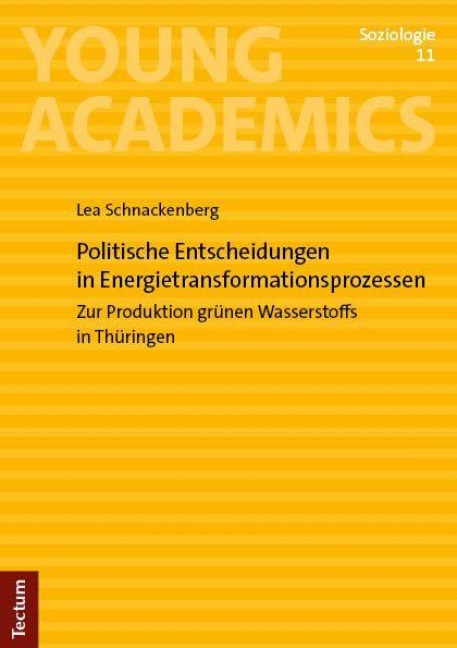 Politische Entscheidungen in Energietransformationsprozessen - Lea Schnackenberg