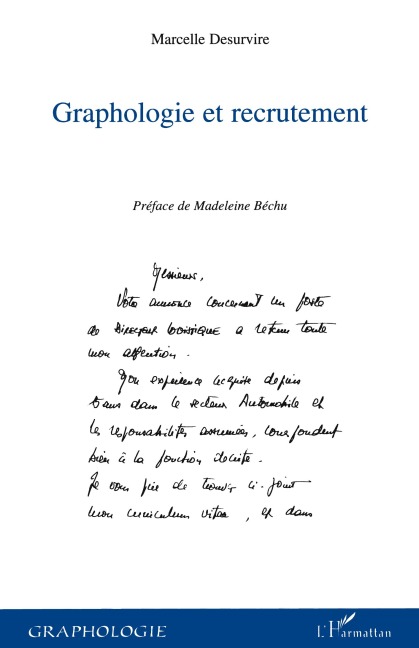 Graphologie et recrutement - Marcelle Desurvire