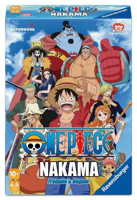 One Piece Nakama - Gesellschaftsspiel & Brettspiel ab 10 Jahre - 