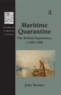 Maritime Quarantine - John Booker