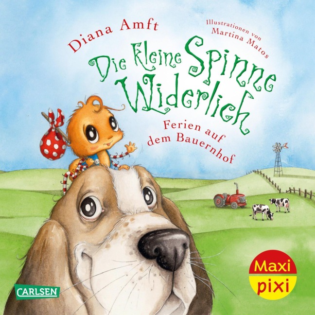 Maxi Pixi 313: VE 5 Die kleine Spinne Widerlich: Ferien auf dem Bauernhof (5 Exemplare) - Diana Amft