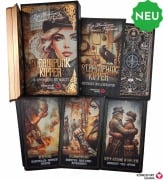 Cover-Bild zum Titel 'Steampunk Kipper - 36 Kipperkarten und 144-seitiges Booklet (Cyberpunk)' von 'Lisa Hartmann, Susanne Peymann'