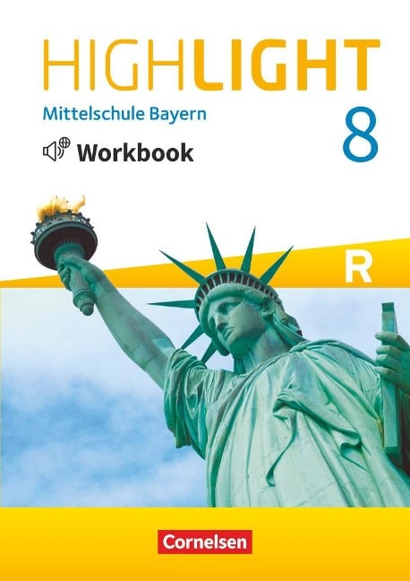 Highlight 8. Jahrgangsstufe - Mittelschule Bayern - Workbook mit Audios online - 