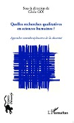 Cover-Bild zum Titel 'Quelles recherches qualitatives en sciences humaines ?' von 'Cécile Goï'