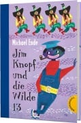 Cover-Bild zum Titel 'Jim Knopf: Jim Knopf und die Wilde 13' von 'Michael Ende'