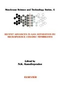 Cover-Bild zum Titel 'Recent Advances in Gas Separation by Microporous Ceramic Membranes' von ''