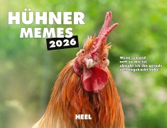 Kalender Hühner Memes 2026 Eintragkalender - 