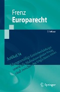 Cover-Bild zum Titel 'Europarecht' von 'Walter Frenz'