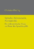 Cover-Bild zum Titel 'Sprache, Bewusstsein, Normativität' von 'Christian Ebeling'