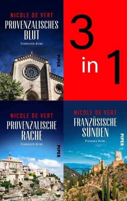 Bundle: Bundle: Mimik-Expertin Margeaux Surfin ermittelt 1-3 - Nicole de Vert