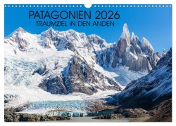 Cover-Bild zum Titel 'Patagonien 2026 - Traumziel in den Anden (Wandkalender 2026 DIN A3 quer), CALVENDO Monatskalender' von 'Frank Schröder'