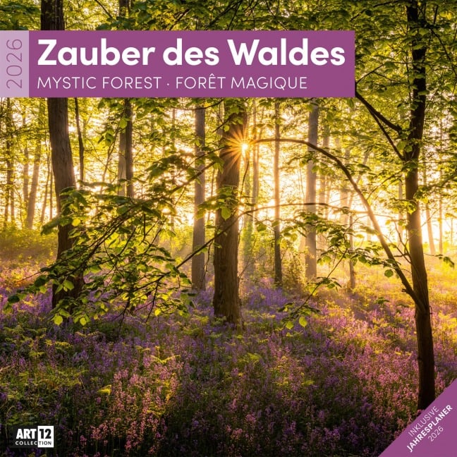 Zauber des Waldes Broschürenkalender 2026 - 30x30 - Art12 - 