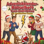 Cover-Bild zum Titel 'Adventskalender-Rätselheft' von 'Rätselio Media'
