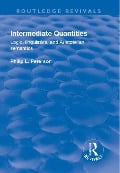 Intermediate Quantities - Philip Peterson