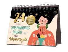 Cover-Bild zum Titel '24 kleine Entspannungspausen für die Adventszeit' von ''