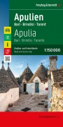 Cover-Bild zum Titel 'freytag & berndt Straßenkarte Apulien 1:150.000' von ''