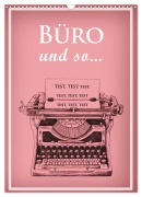 Cover-Bild zum Titel 'Büro und so ... (Wandkalender 2026 DIN A3 hoch), CALVENDO Monatskalender' von 'Christine B-B Müller'
