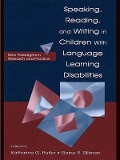 Cover-Bild zum Titel 'Speaking, Reading, and Writing in Children With Language Learning Disabilities' von ''