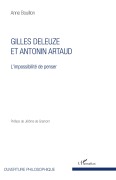 Cover-Bild zum Titel 'Gilles Deleuze et Antonin Artaud' von 'Anne Bouillon'