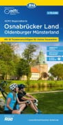 Cover-Bild zum Titel 'BVA ADFC Regionalkarte Osnabrücker Land /Oldenburger Münsterland, mit Knotenpunkten 1:75.000' von ''