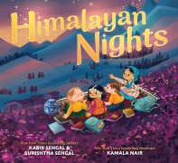 Cover-Bild zum Titel 'Himalayan Nights' von 'Kabir Sehgal, Surishtha Sehgal'