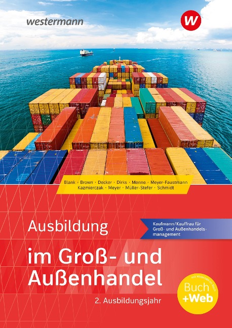 Ausbildung im Groß- und Außenhandel - Nick Brown, Andreas Blank, Sebastian Decker, Christian Schmidt, Frank Meyer-Faustmann