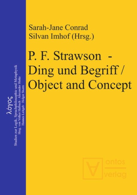 P. F. Strawson - Ding und Begriff / Object and Concept - 