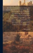 Cover-Bild zum Titel 'Riti E Costumi Degli Ebrei [di Leon Modena] Confutati Dal Dottore Paola Medici, Sacerdote Fiorentino, Coll'aggiunta In Questa Secunda Edizione Di Una' von 'Paolo Medici'