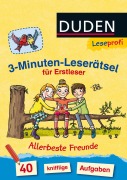 Cover-Bild zum Titel 'Leseprofi - 3-Minuten-Leserätsel für Erstleser: Allerbeste Freunde' von 'Susanna Moll'