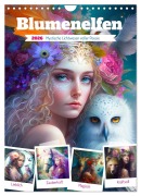 Blumenelfen. Mystische Lichtwesen voller Poesie (Wandkalender 2026 DIN A4 hoch), CALVENDO Monatskalender - Rose Hurley