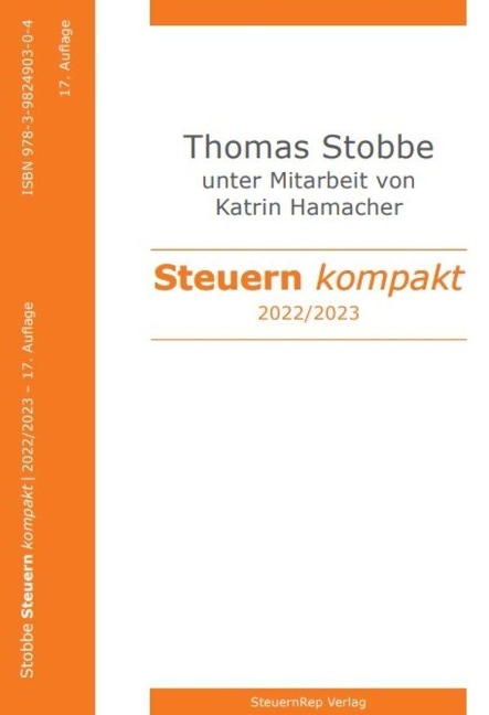 Steuern kompakt 2022/2023 - Thomas Stobbe