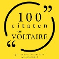 Cover-Bild zum Titel '100 citaten van Voltaire' von 'Voltaire'
