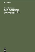 Die Bonner Universität - Ernst Zitelmann