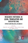 Research Methods in Legal Translation and Interpreting - 