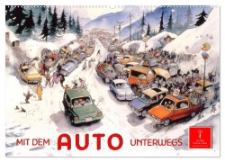 Cover-Bild zum Titel 'Mit dem Auto unterwegs (Wandkalender 2026 DIN A2 quer), CALVENDO Monatskalender' von 'Peter Roder'