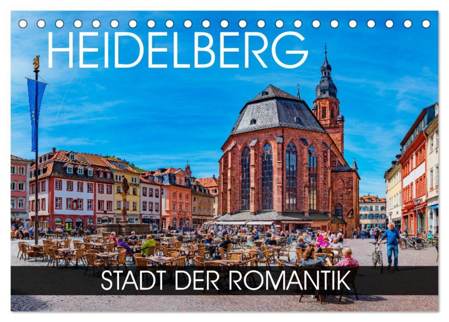 Heidelberg - Stadt der Romantik (Tischkalender 2026 DIN A5 quer), CALVENDO Monatskalender - Val Thoermer
