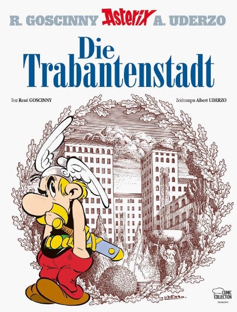 Asterix 17: Die Trabantenstadt (mit Filmcover) - René Goscinny