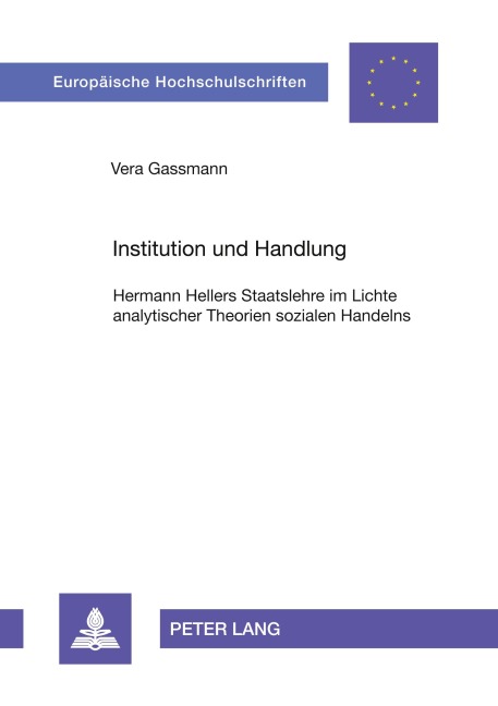 Institution und Handlung - Vera Gassmann