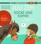 Cover-Bild zum Titel 'Socke und Sophie' von 'Juli Zeh'