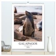 Galapagos - Atemberaubende Tierwelt (hochwertiger Premium Wandkalender 2026 DIN A2 hoch), Kunstdruck in Hochglanz - Jeanette Dobrindt