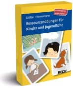 Cover-Bild zum Titel 'Ressourcenübungen für Kinder und Jugendliche' von 'Melanie Gräßer, Eike Hovermann jun.'