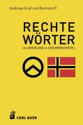 Cover-Bild zum Titel 'Rechte Wörter' von 'Andreas Graf von Bernstorff'