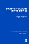 Cover-Bild zum Titel 'Soviet Literature in the Sixties' von ''