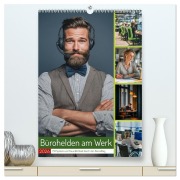 Cover-Bild zum Titel 'Bürohelden am Werk (hochwertiger Premium Wandkalender 2026 DIN A2 hoch), Kunstdruck in Hochglanz' von 'Steffen Gierok-Latniak'
