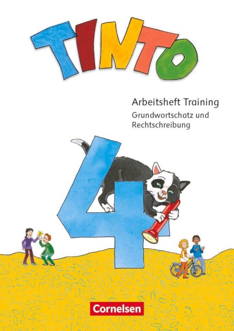 Tinto Sprachlesebuch 4. Schuljahr - Zu den Ausgaben 2019 und 2026 - Arbeitsheft Training - Grundwortschatz und Rechtschreibung - 