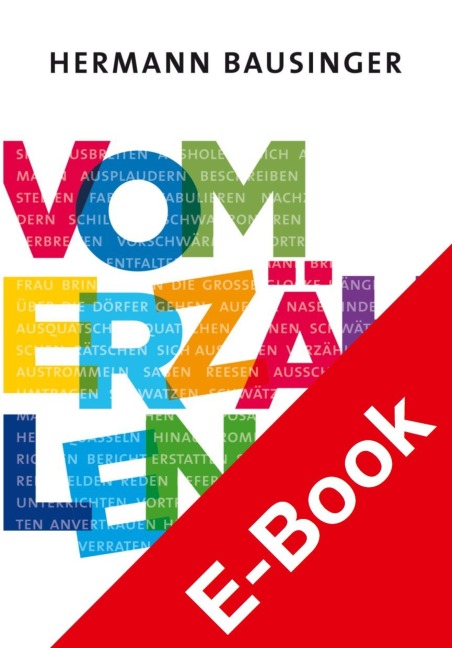 Vom Erzählen - Hermann Bausinger